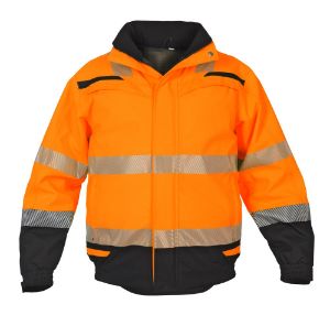 Afbeeldingen van Hydrowear winter jack Umag fluor oranje/zwart