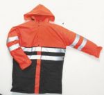 Afbeeldingen van Hydrowear regenparka Plains fluor oranje/zwart