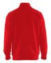 Afbeeldingen van Blåkläder Sweatshirt bi-colour met halve rits 3353  rood/zwart