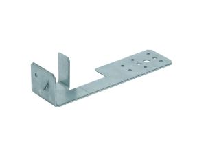 Afbeeldingen van Gb randbekistingsanker, 30 x 2 mm, vlak, vloerhoogte >100, t.b.v. 18 mm betontriplex , sendzimir gegalvaniseerd, verzinkt