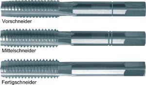 Afbeeldingen van FORUM Handtapset HSS-E kobalt gelegeerd m16