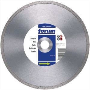 Afbeeldingen van FORUM Diamant-doorslijpschijf, gesinterd, voor tegels en tegels 230x22.2x2.6mm