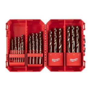 Afbeeldingen van Milwaukee Set HSS-G Co metaalboren in metalen cassette (25-delig) HSSGC Set - 25 pcs 25 dlg