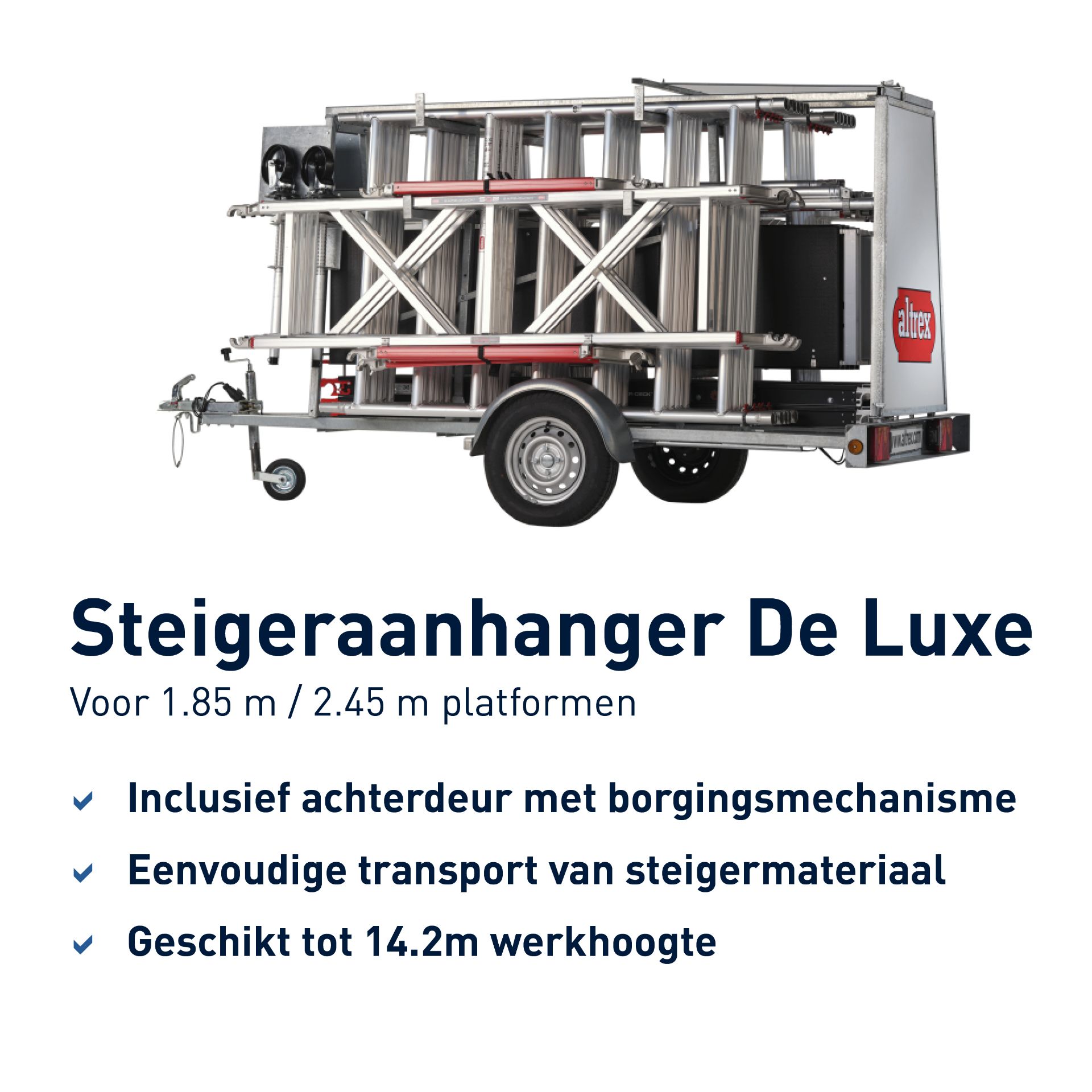 Steigeraanhanger De Luxe