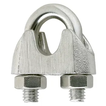 Productfoto DX staaldraadklem Type 741 RVS