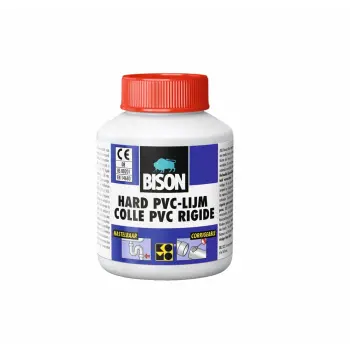 6305949 Bison Rigid PVC Adhesive Bottle 100 ml NL/FR