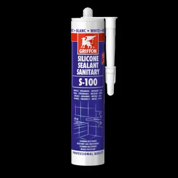 Afbeelding Griffon siliconenkit sanitair S-100