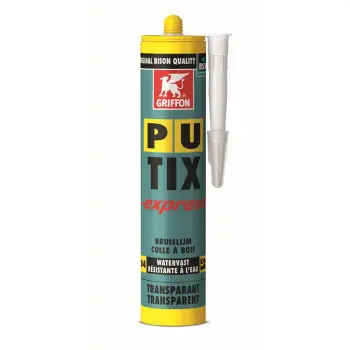 6313563 Griffon PU-Tix Express Transparent Cartridge 340 g NL/FR