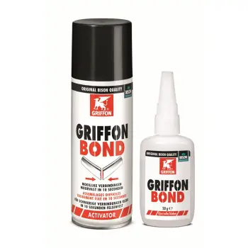 6306045 Griffon Bond Adhesive 50 g + Activator 200 ml Set NL/FR/DE