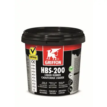 GRIFFON HBS-200 LIQUID RUBBER POT 1L*6 L221