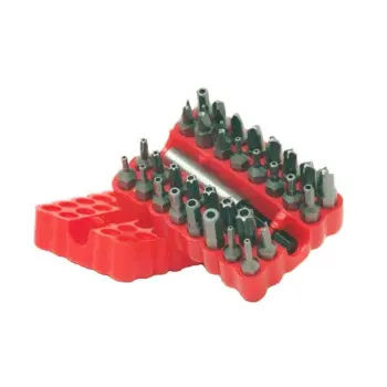 Afbeelding Elzet bitset 1/4'' 32-delig, magnetisch Security