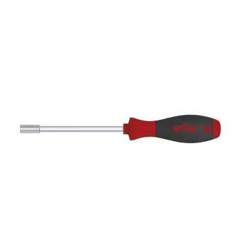 Afbeelding Wiha schroevendraaier met bithouder softfinish magnetisch 1/4 384