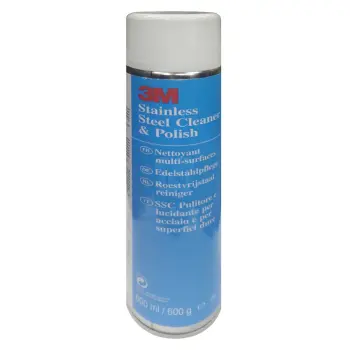 Afbeelding 3M roestvrijstaalreiniger spuitbus 600ml 12/doos VS12