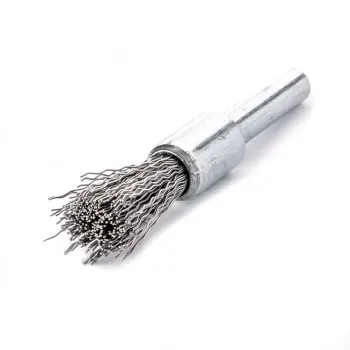 Afbeelding LESSMANN penseelborstel met stift, roestvast draad