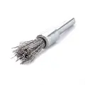 Afbeelding LESSMANN penseelborstel met stift, roestvast draad