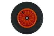 kruiwagenwiel 2PLy oranje
