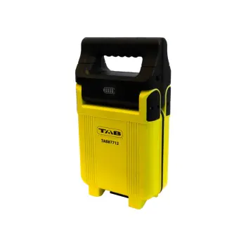 TAB87712, LED werklamp, accu, vouwbaar, dimbaar, 20W, 3 lichstanden, plaatsbaar op statief