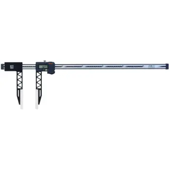 Afbeelding Mitutoyo digimatic carbon fiber schuifmaat ip66 met extra lange meetbekken serie 552