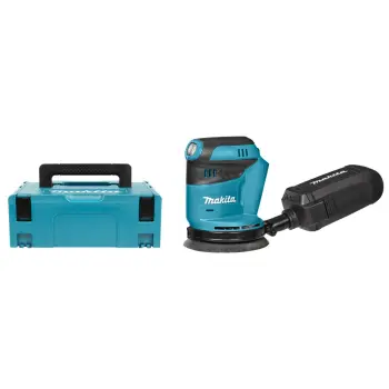 Afbeelding Makita 18 v handpalm excenter schuurmachine DBO180ZJ
