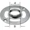 Kopieerring KR-D 3/4 /OF 1010