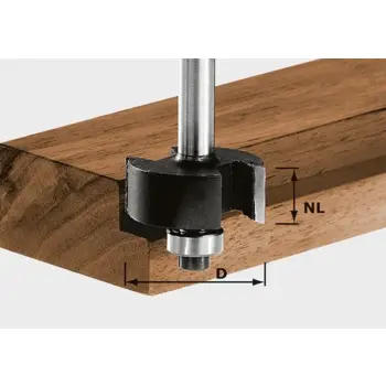 Afbeelding Festool sponningfrees HW schacht 8 mm HW S8 D31,7/NL 12,7