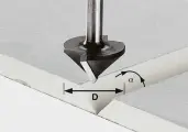 Gipsplaatfrees HW