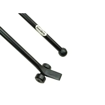 Rolkoevoet 1500x30mm met knop