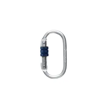 Afbeelding XSPlatforms veiligheidshaak Scew-lock karabiner Steel