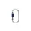 Afbeelding XSPlatforms veiligheidshaak Scew-lock karabiner Steel