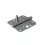 Productfoto DX veiligheidskogellagerscharnier SKG 89x89 verzinkt
