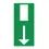 Afbeelding Pikt-o-norm pictogram nooduitgang verticaal