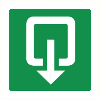 Afbeelding Pikt-o-norm pictogram uitgang