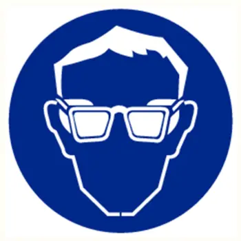 Afbeelding Pikt-o-norm pictogram oogbescherming verplicht