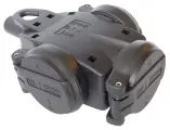 Afbeelding Connectra hangcontactblok volrubber 3-voudig