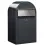 Bobi Grande RAL + i | RAL 7016 donkergrijs + RVS klep