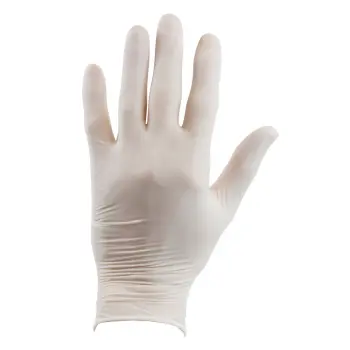 Afbeelding Betra latex handschoen wit