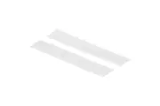 Glaswiggen 100x18.5x1mm wit (100)