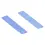 Glaswiggen 100x18.5x2mm  blauw (100)