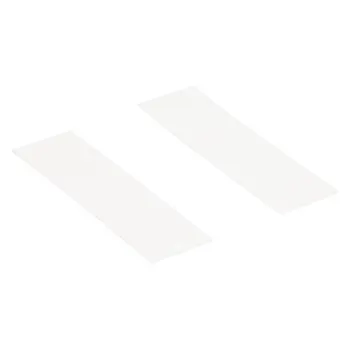 Glaswiggen 100x28x1mm wit (100)