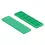 Glaswiggen 100x28x5mm groen (100)
