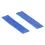 Glaswiggen 100x22x2mm blauw (100)