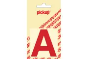 Pickup letter a 60mm rood