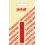 Pickup letter i 60mm rood