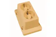 ABB Haf deksel m/2v wandcontactdoos ra