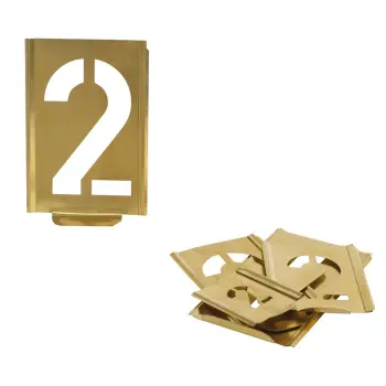 Afbeelding TURNUS cijfer sjablonen series 327-Z