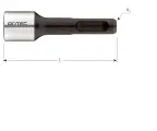 Dopsleutel, SDS-plus, magnetisch