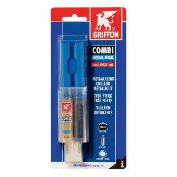 6304058 GR Combi Metaal double syringe card 24 ml NL/FR