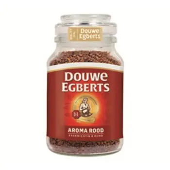 Douwe Egberts koffie moccona aroma rood instant 200gr
