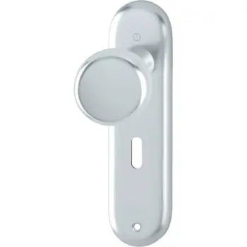 Afbeelding HOPPE knop op kortschild 53/273KP
