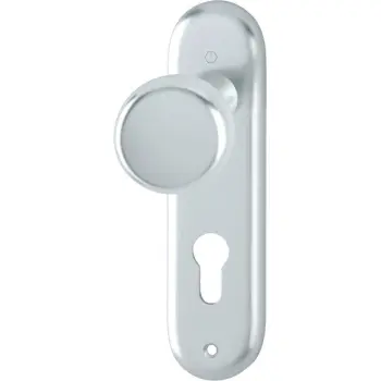 Afbeelding HOPPE knop op kortschild 53/273KP